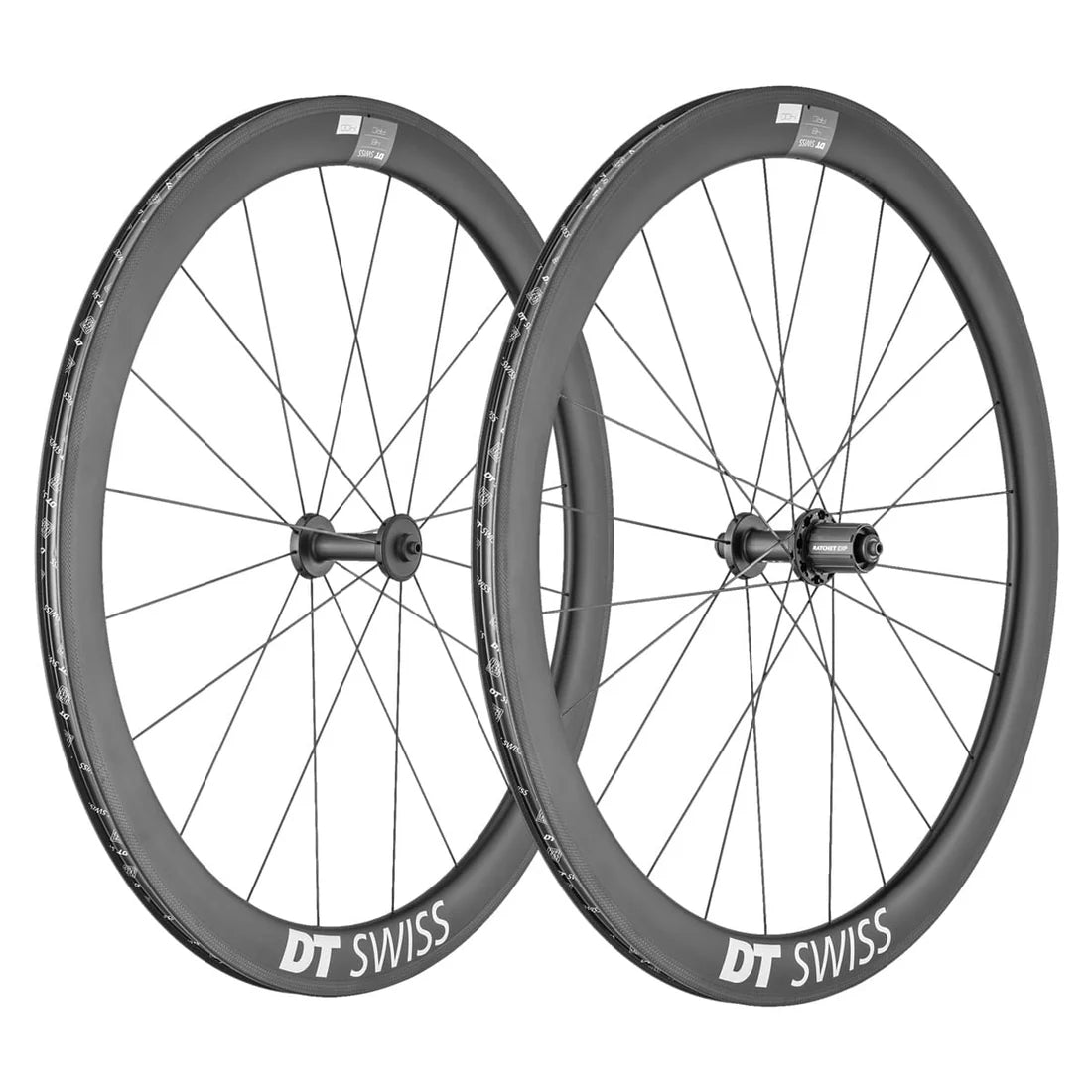 Par de rodas DT SWISS ARC 1400 DICUT 48 com pneus