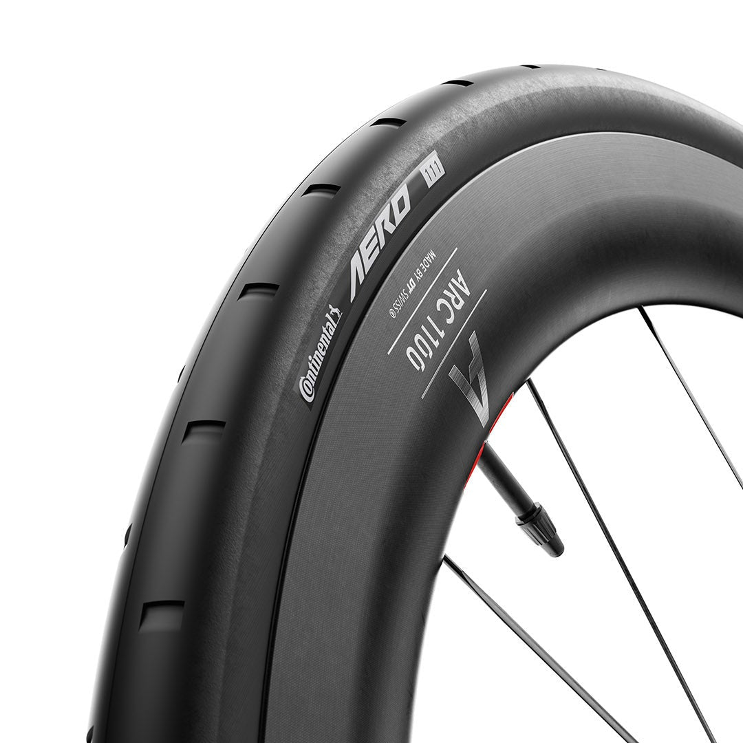 Roda dianteira DT SWISS ARC 1100 DICUT WTS 65 Tubeless Ready (bloqueio central)