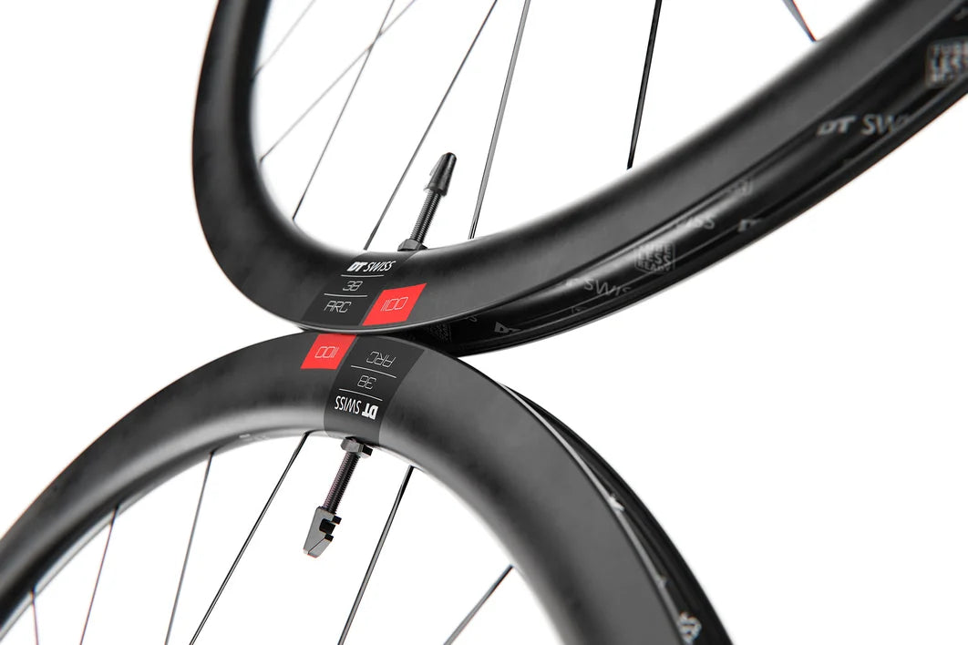Roda dianteira DT SWISS ARC 1100 DICUT WTS 38 Tubeless Ready (Center Lock)