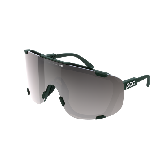 Óculos de proteção POC DEVOUR + Cáqui Clarity Road/Lentes Sunny Silver