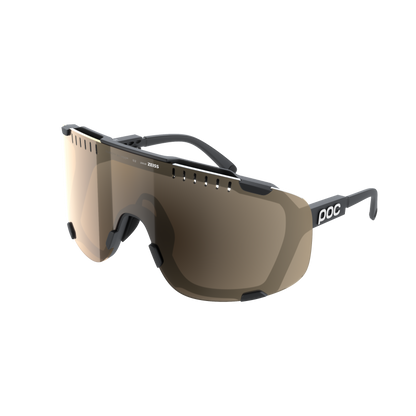 Óculos POC DEVOUR WF + Preto Lente Clarity Trail Partly Sunny Silver