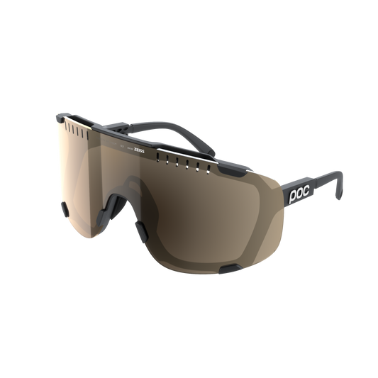 POC DEVOUR WF + Goggles Preto/Clarity Trail/Partly Sunny Silver