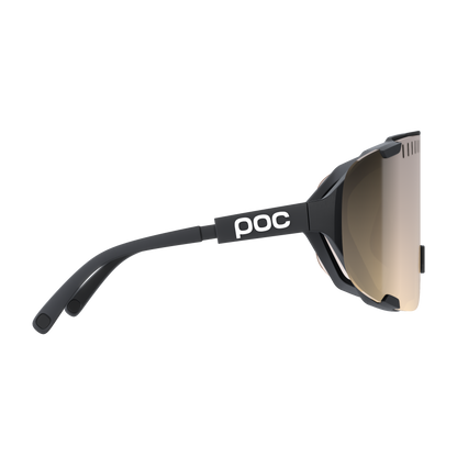 Óculos POC DEVOUR WF + Preto Lente Clarity Trail Partly Sunny Silver