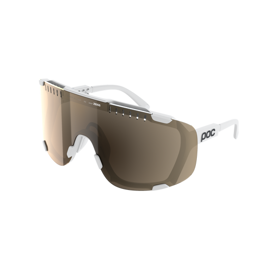 POC DEVOUR WF + Goggles White/Clarity Trail/Partly Sunny Silver