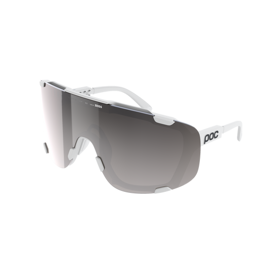 Óculos de proteção POC DEVOUR WF + Branco/Clarity Road/Sunny Silver