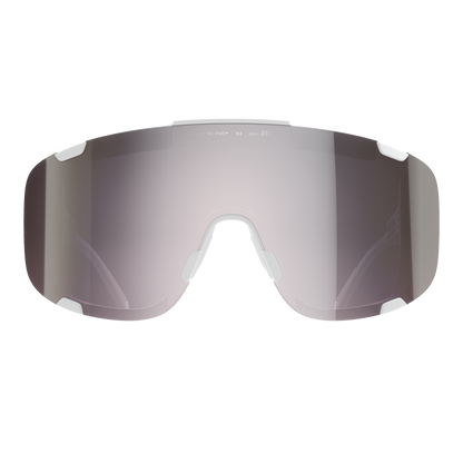Óculos POC DEVOUR WF+ Branco Lente Clarity Road Sunny Silver