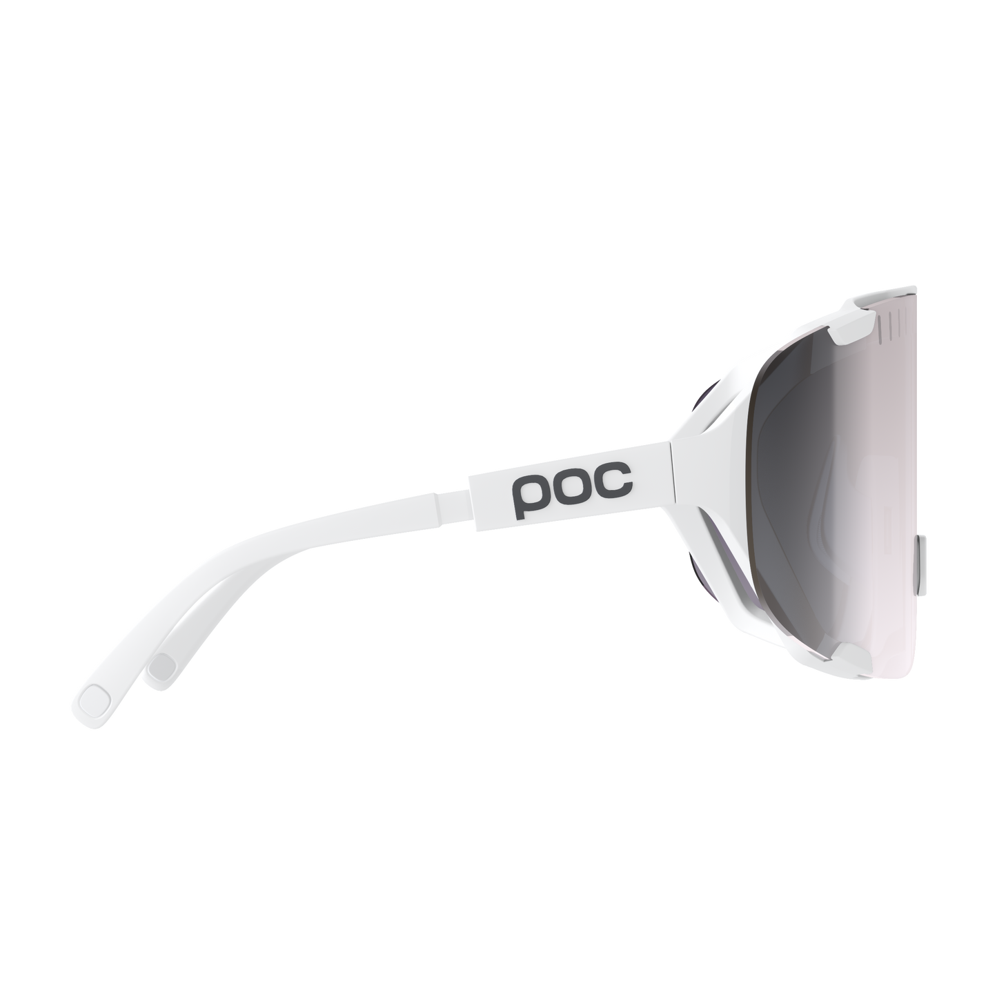 Óculos POC DEVOUR WF+ Branco Lente Clarity Road Sunny Silver