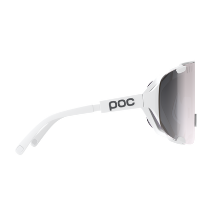 Óculos POC DEVOUR WF+ Branco Lente Clarity Road Sunny Silver