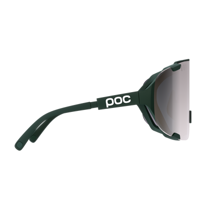 Óculos POC DEVOUR WF + Caqui Lente Clarity Road Sunny Silver