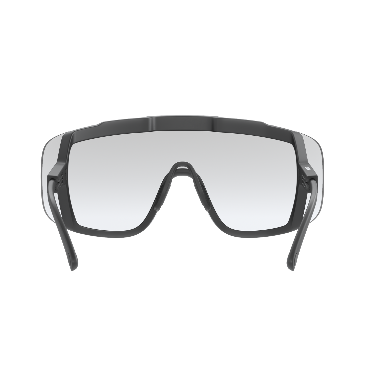 POC DEVOUR PHOTOCHROMIC Glasses Translucent Black Clarity Photochromic/Changeable Grey Lens