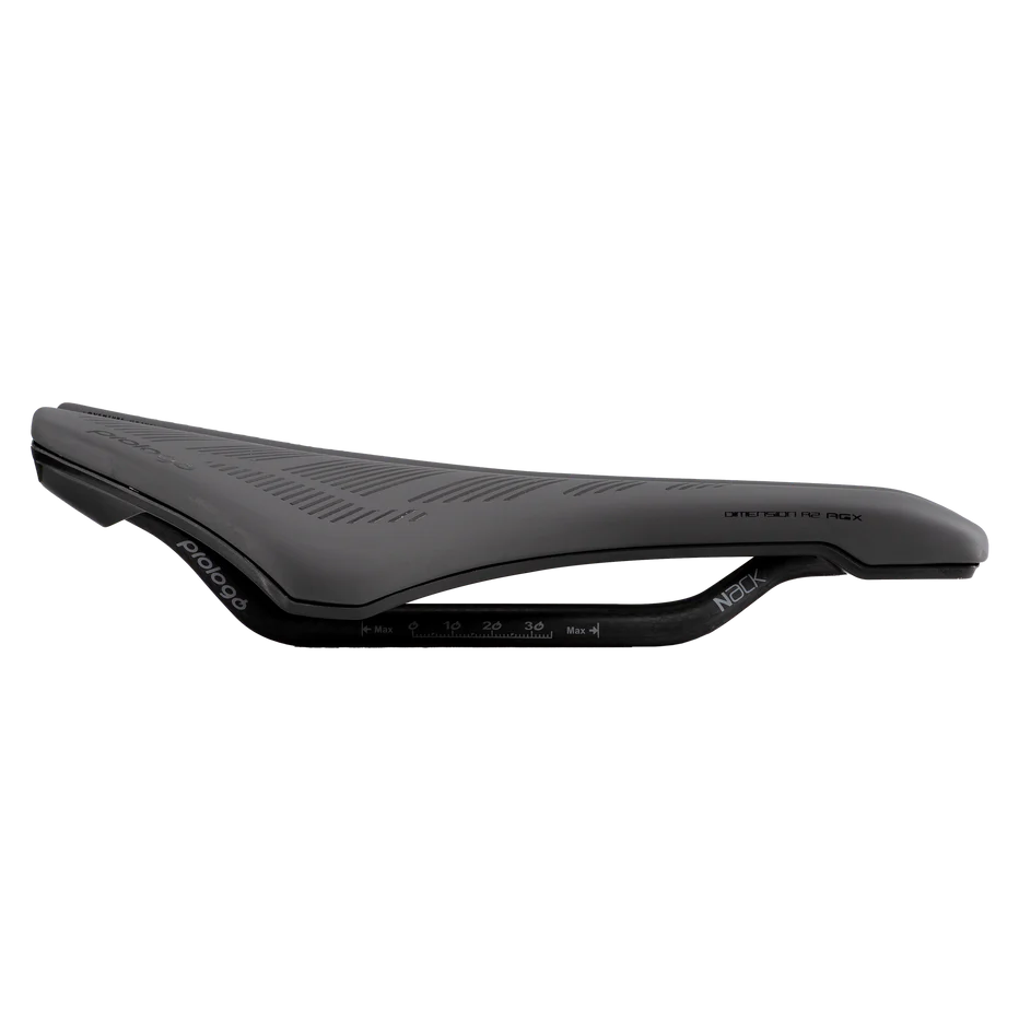 PROLOGO DIMENSION R2 AGX 143mm Selim Nack Rails Preto