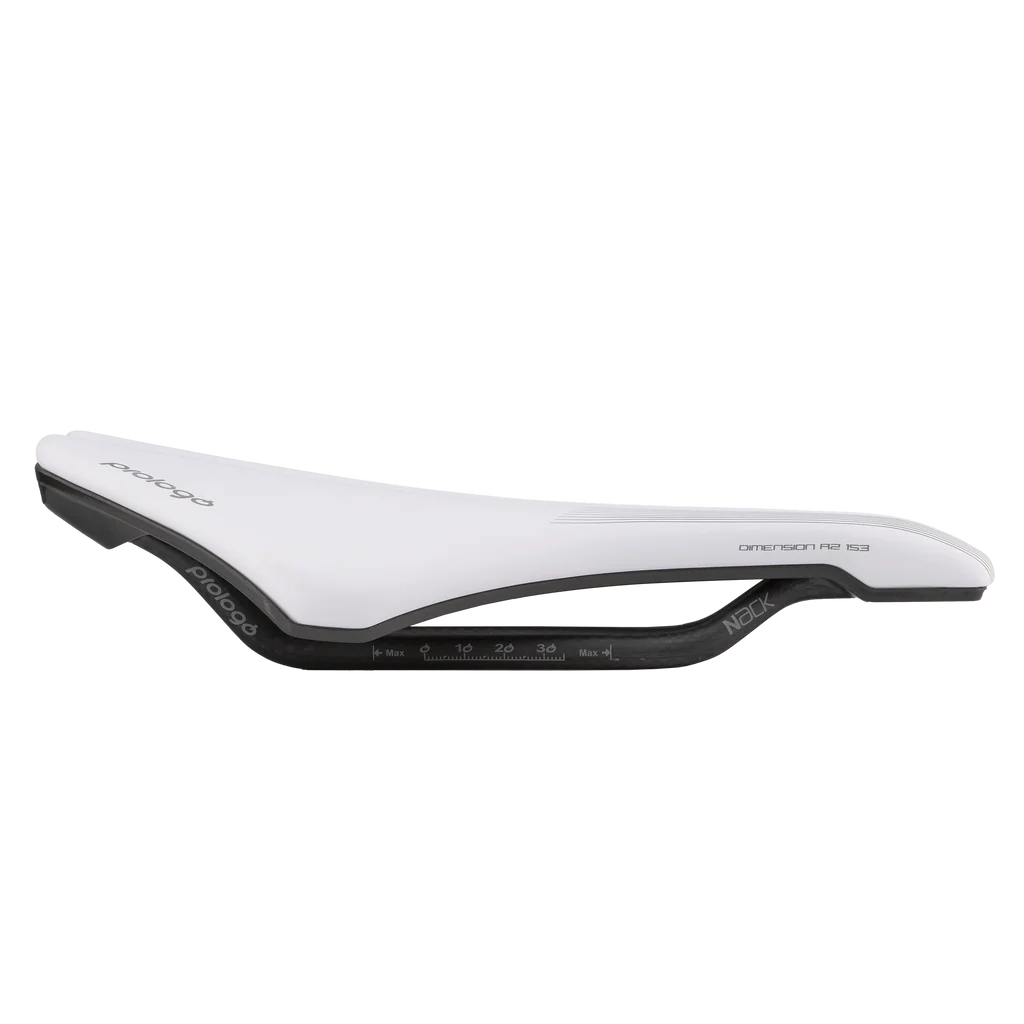 Selim PROLOGO DIMENSION R2 153mm Rails Nack Branco