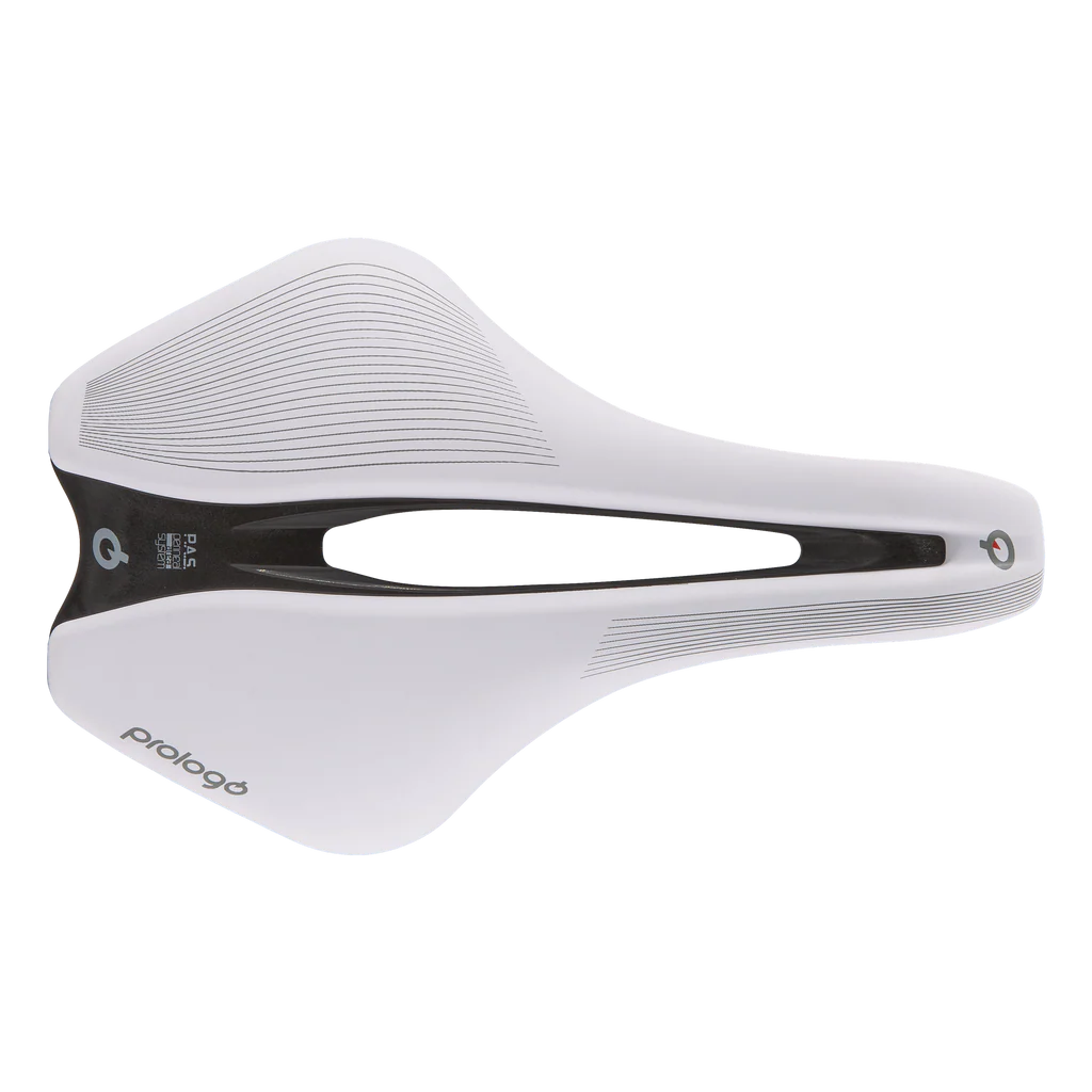 Selim PROLOGO DIMENSION R2 153mm Guias Tirox Branco