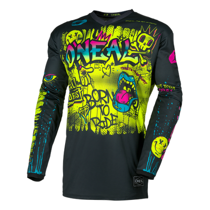 Equipamento O'NEAL ELEMENT RANCID Junior Mangas Longas Preto/Amarelo