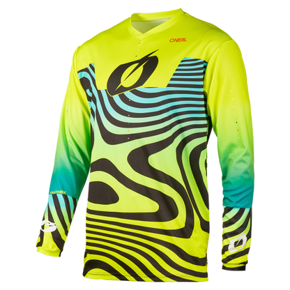 Camisola O'NEAL ELEMENT NOVA Junior Mangas Compridas Amarelo Fluorescente