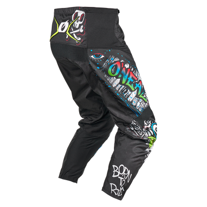 Calça O'NEAL ELEMENT RANCID Preto/Branco