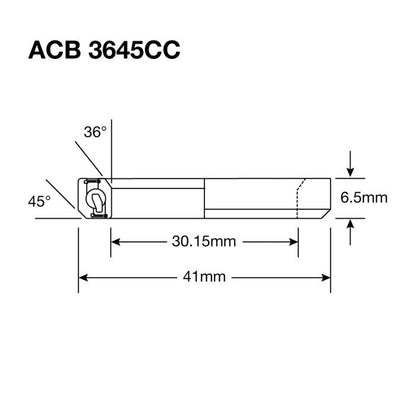 Rolamento de Direção ENDURO BEARINGS ABEC 5 - Black Oxide - 30,2x41x6,5 mm (36x45°) ACB