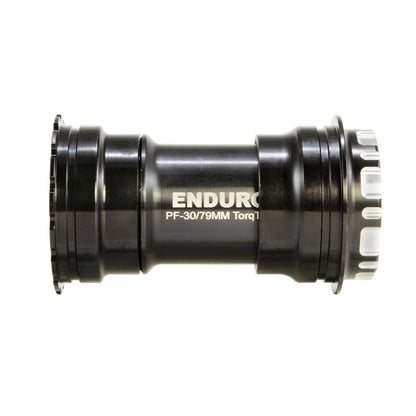 Caixa de Pedaleiro ENDURO BEARINGS TORQTITE BBright Eixo 24mm Aço Inoxidável Preto