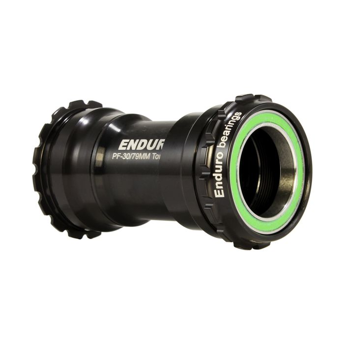 ENDURO BEARINGS TorqTite BBright Suporte inferior com eixo de 30 mm Aço inoxidável Preto