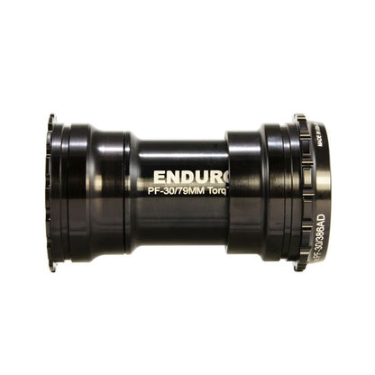 Movimento Central ENDURO BEARINGS TORQTITE BBright Eixo 30mm Aço Inoxidável Preto