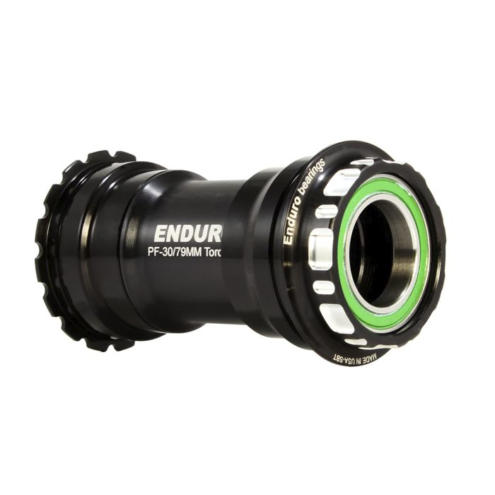 ENDURO BEARINGS Suporte inferior TorqTite BBright eixo XD-15 Pro de 24 mm - Preto