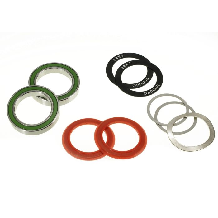 Kit Rolamentos para ENDURO BEARINGS Suporte inferior Aço inoxidável Contacto Oblíquo DUB (29 x 42 mm)