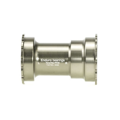 Suporte de Pedaleira ENDURO BEARINGS TORQTITE PF30 Eixo DUB Aço Inoxidável Grafite