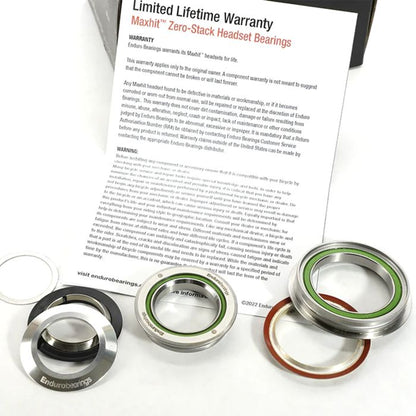 Jogo de Direção Semi-integrado ENDURO BEARINGS MAXHIT 1"1/8 - 1.5" ZS44/ZS56