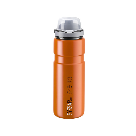 SYSSA RACE Garrafa de aço ELITE Laranja Mate