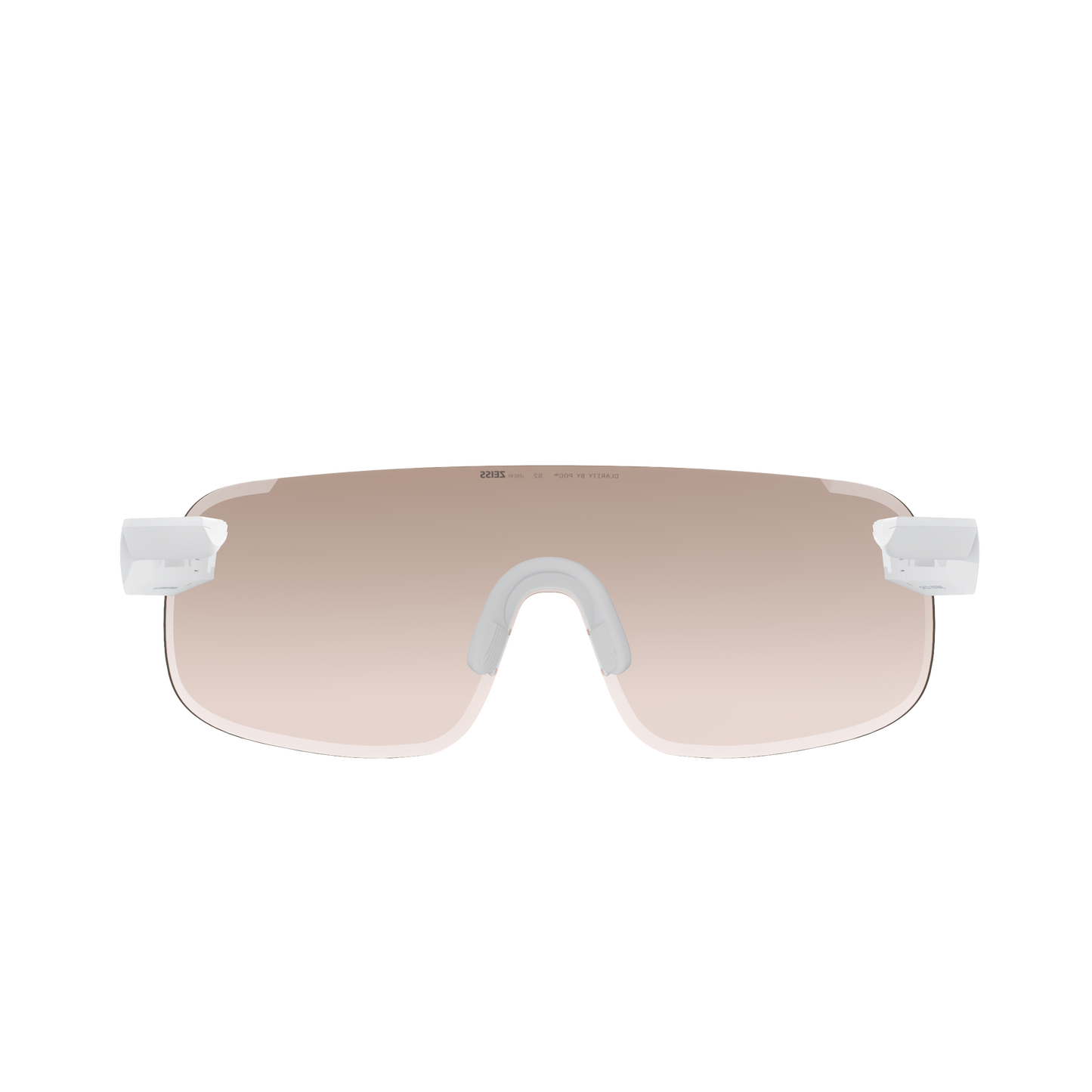 POC ELICIT + Goggles White/Clarity Trail / Sunny Silver