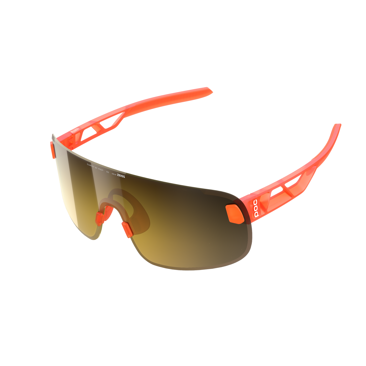 POC ELICIT + Translucent Orange/Clarity Road/ Sunny Gold Goggles