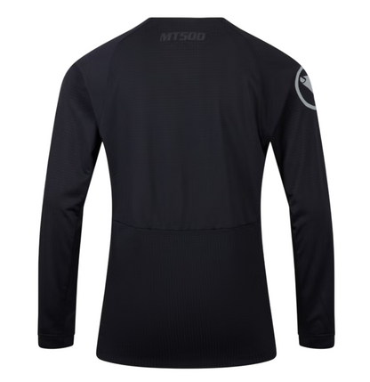 Maillot ENDURA MT500 BURNER Junior Mangas Compridas Preto