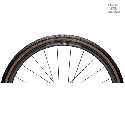 Pneu ENVE HEX CARAPACE 700c Tubeless Ready Bege