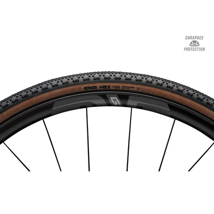 Pneu ENVE HEX CARAPACE 700c Tubeless Ready Bege