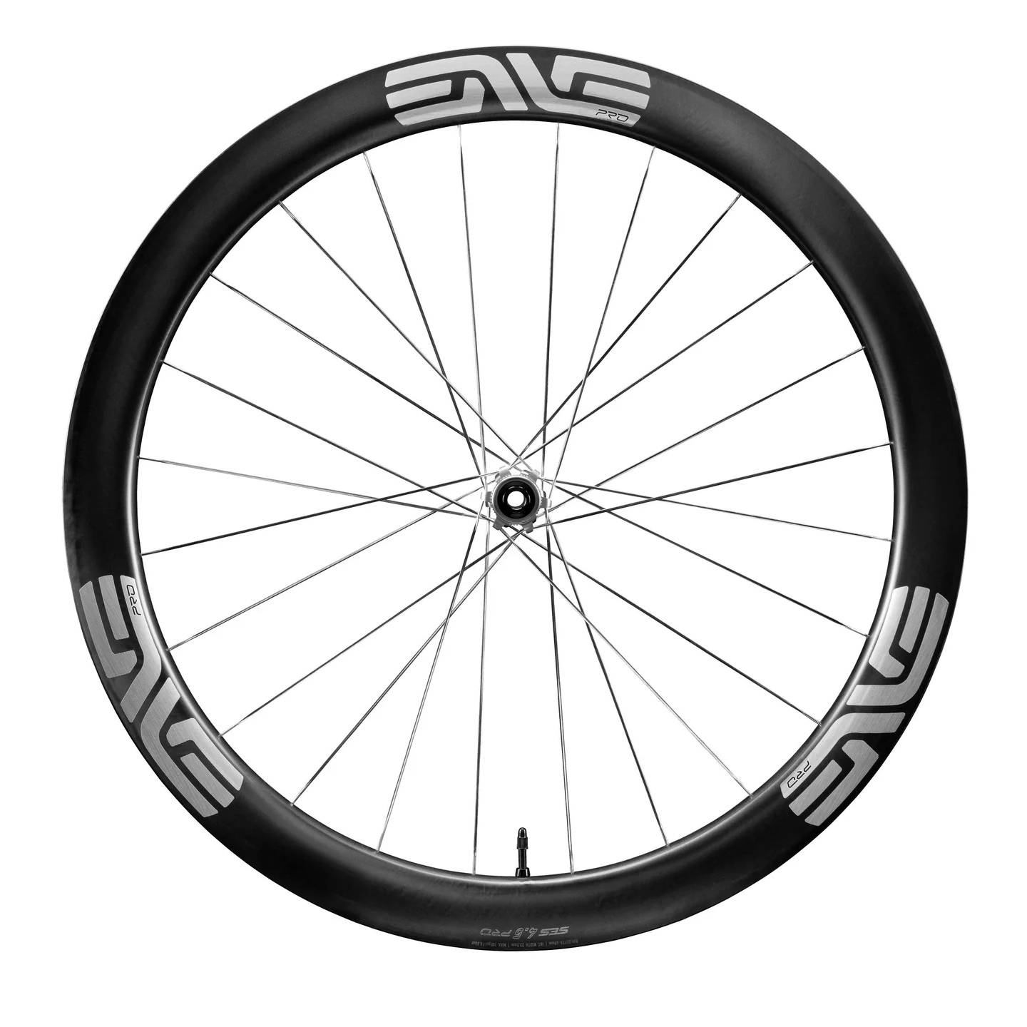 Roda dianteira ENVE SES 4.5 PRO Tubeless Ready (bloqueio central) Preto