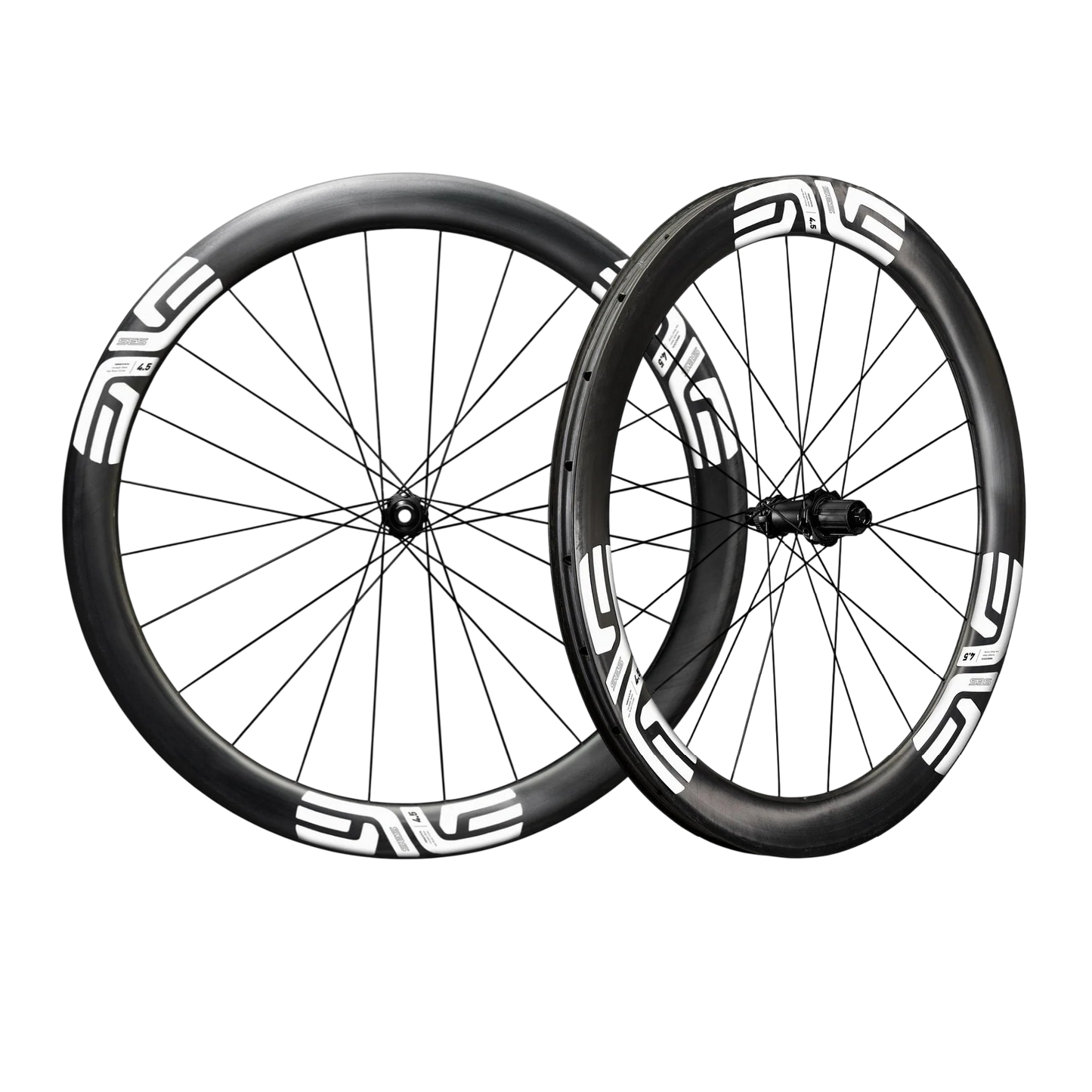 Par de rodas ENVE SES 4.5 Tubeless Reday (Center Lock) Branco