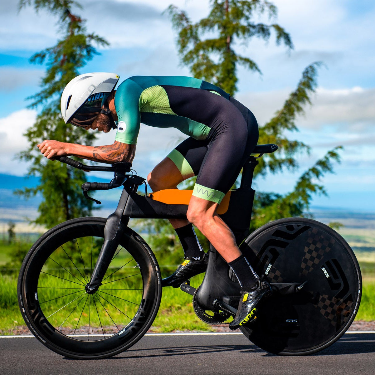 Roda traseira ENVE SES - Tubeless Ready