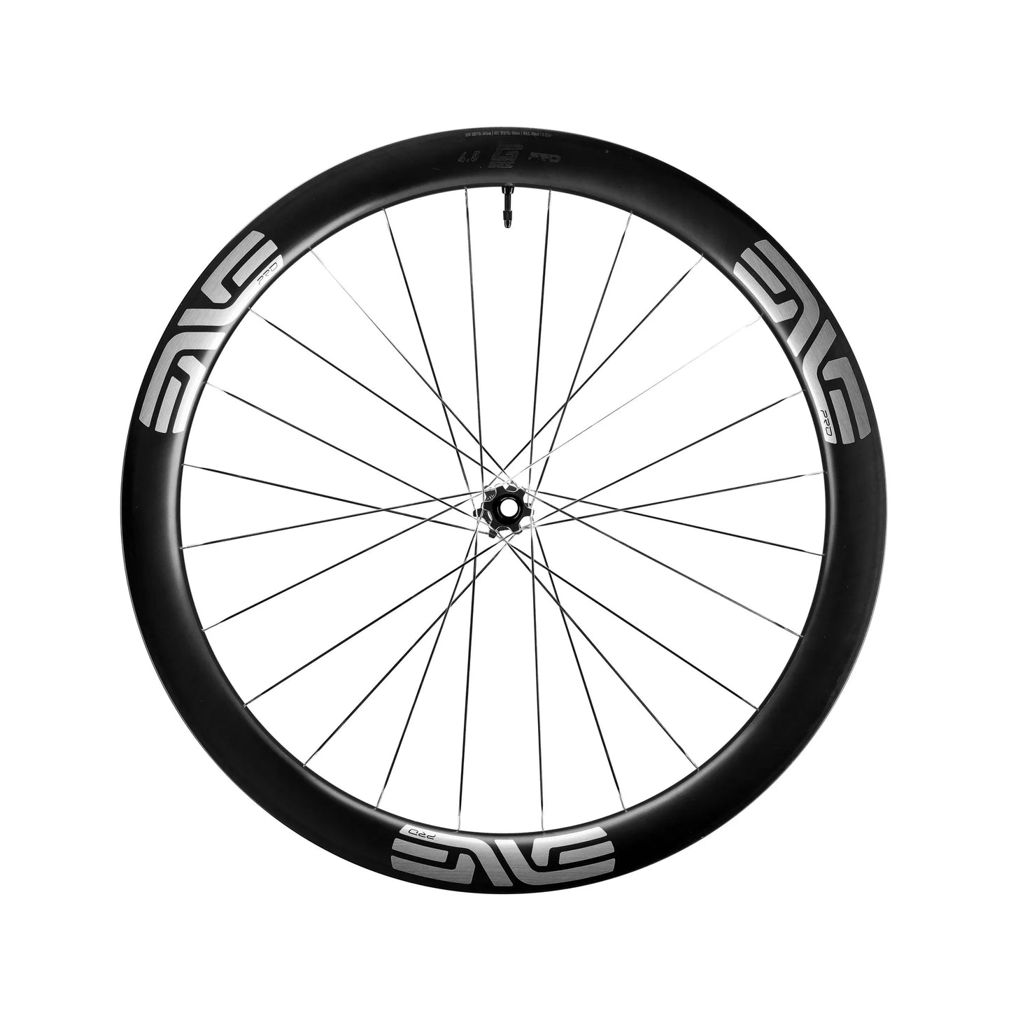 Roda dianteira ENVE G SES 4.5 PROTubeless Ready (Center Lock) Preto