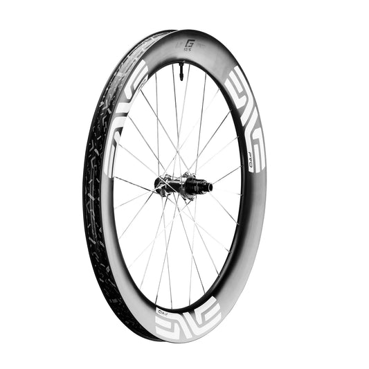 ENVE G SES 6.7 PRO Tubeless Ready Roda Traseira (Center Lock) Branco