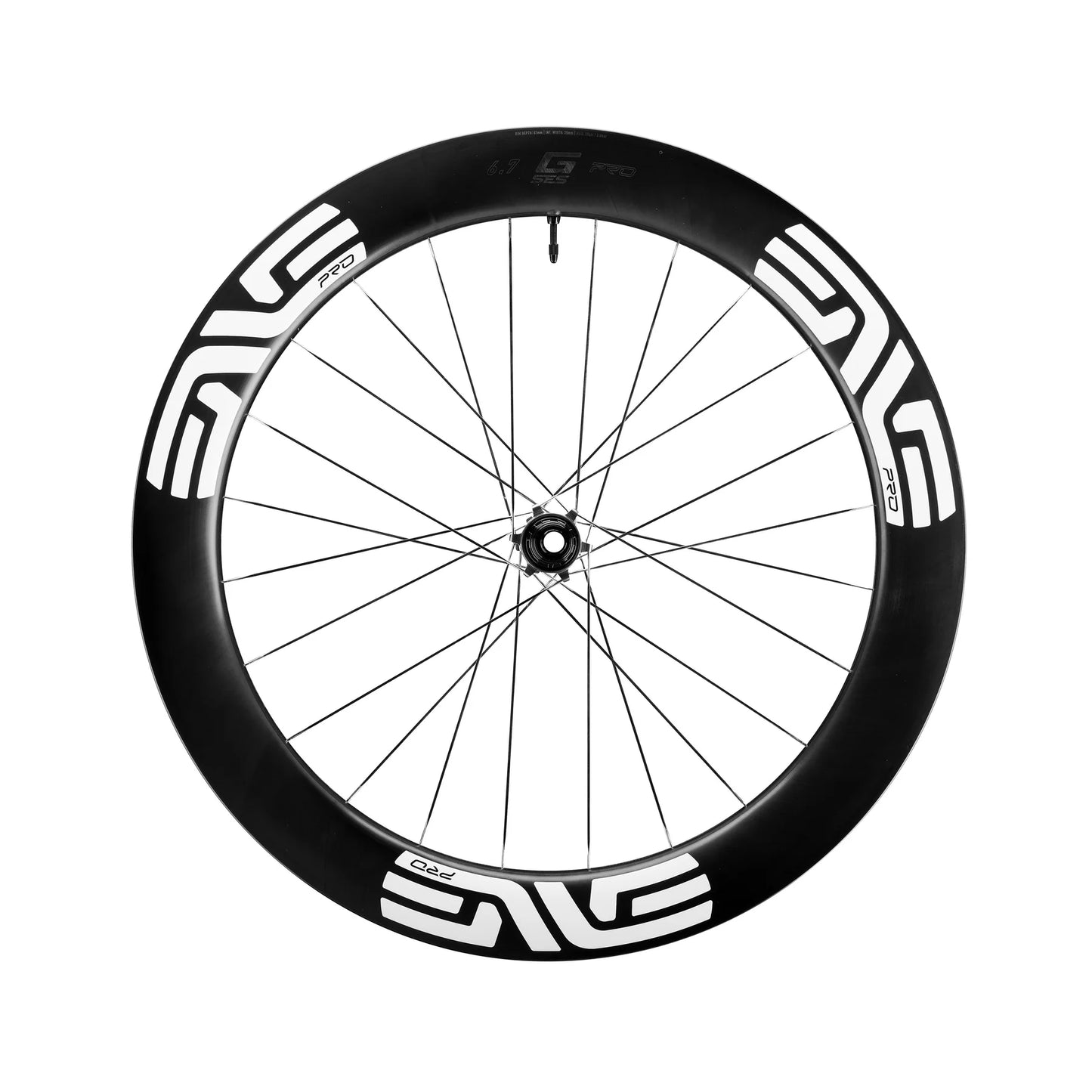 ENVE G SES 6.7 PRO Tubeless Ready Roda Traseira (Center Lock) Branco