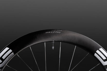 Roda Dianteira ENVE SES 4.5 PRO Tubeless Ready (Center Lock) Preto