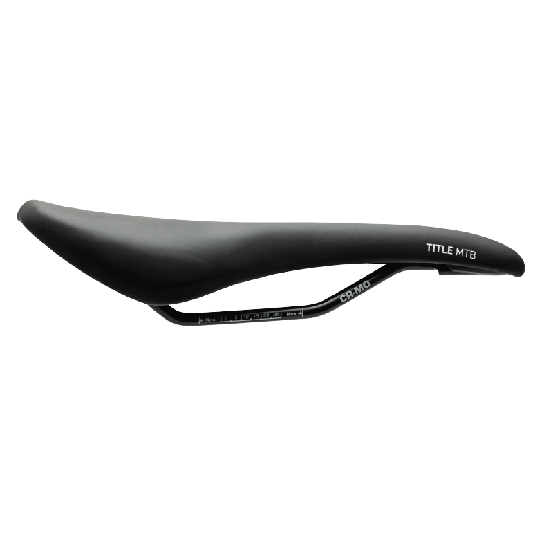 Selle Title ES1 Enduro noire, vue de profil