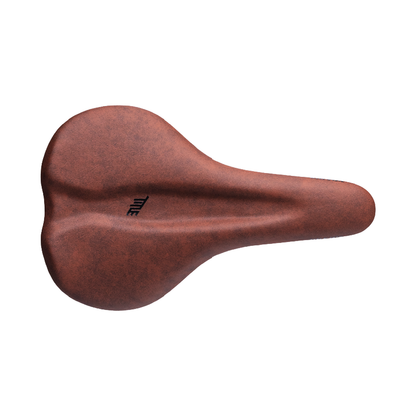 Selim Title ES1 Enduro castanho, tamanho M 145 mm