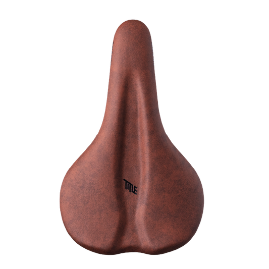 Selim Title ES1 Enduro castanho, tamanho M 145 mm