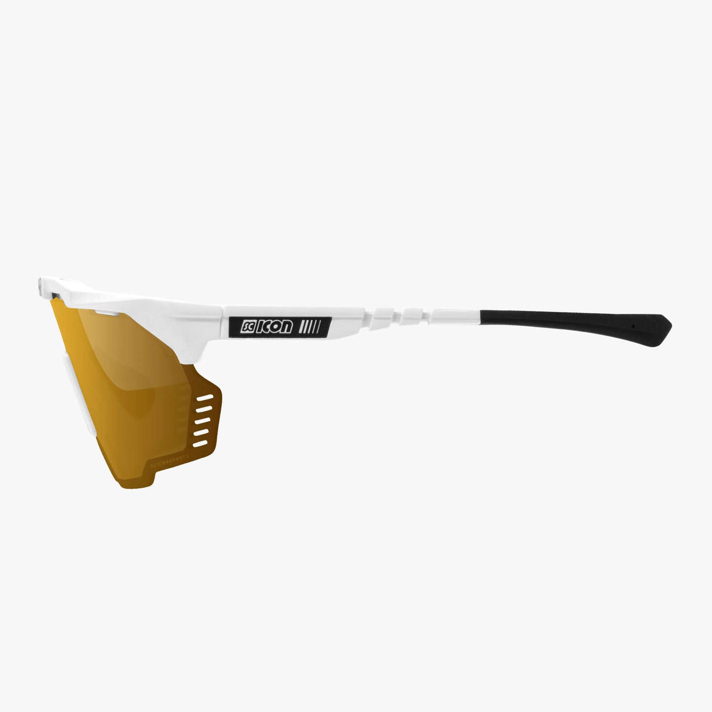 Óculos de sol SCICON AEROSHADE KUNKEN Branco Multimirror Bronze