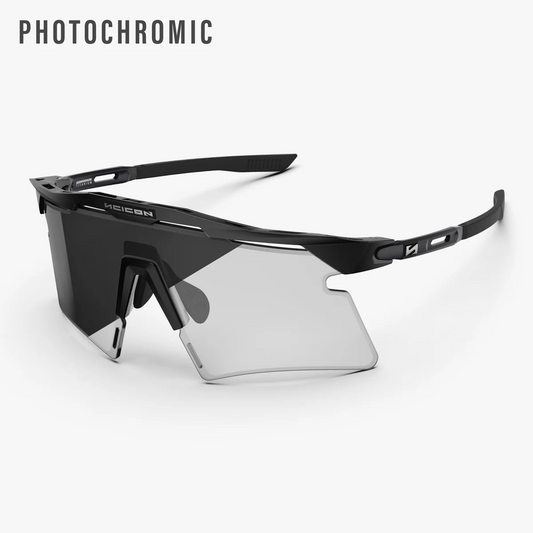 SCICON AEROSHADE 2.0 TITANIUM Glasses Matt Black Grey Photochromic Lens