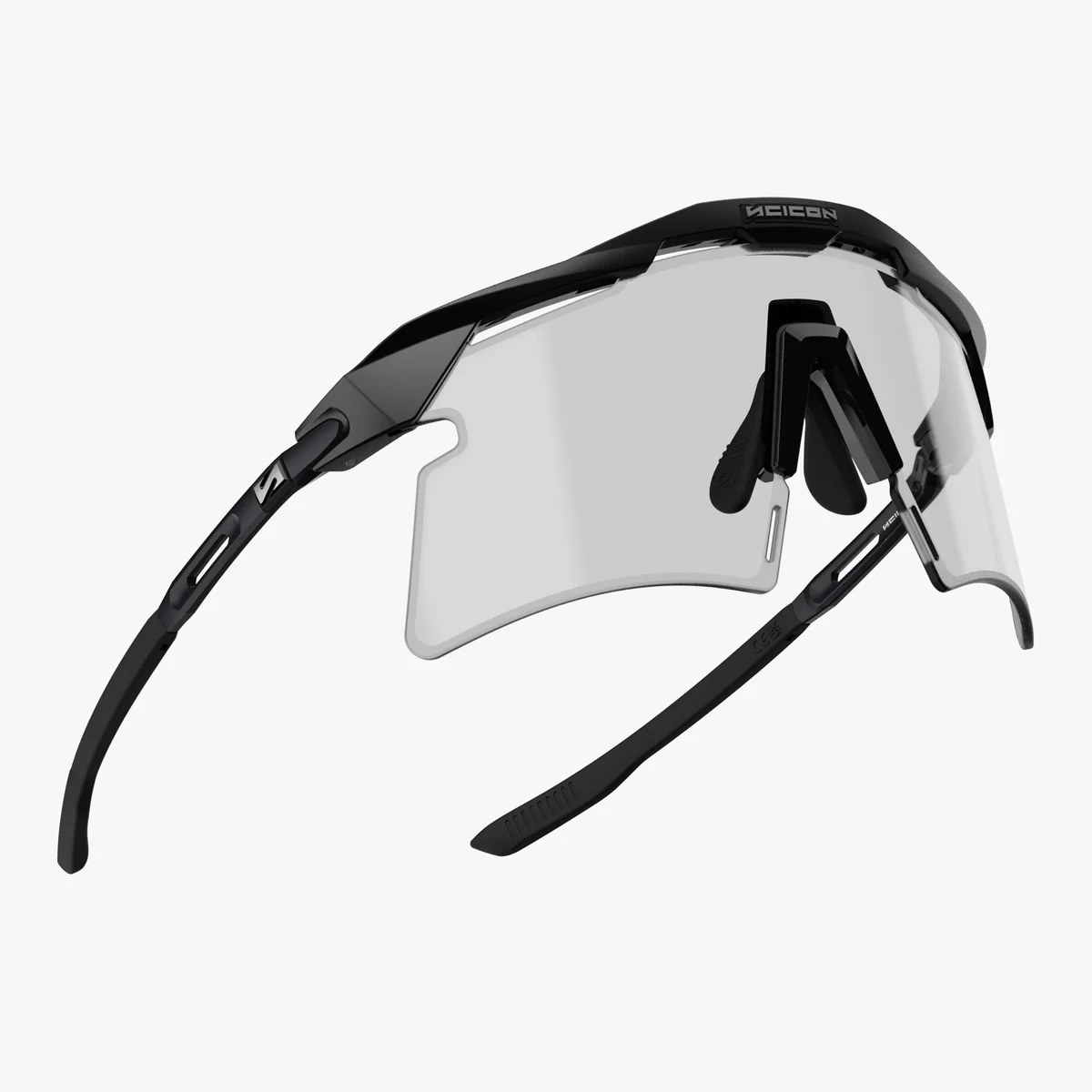 SCICON AEROSHADE 2.0 TITANIUM Glasses Matt Black Grey Photochromic Lens