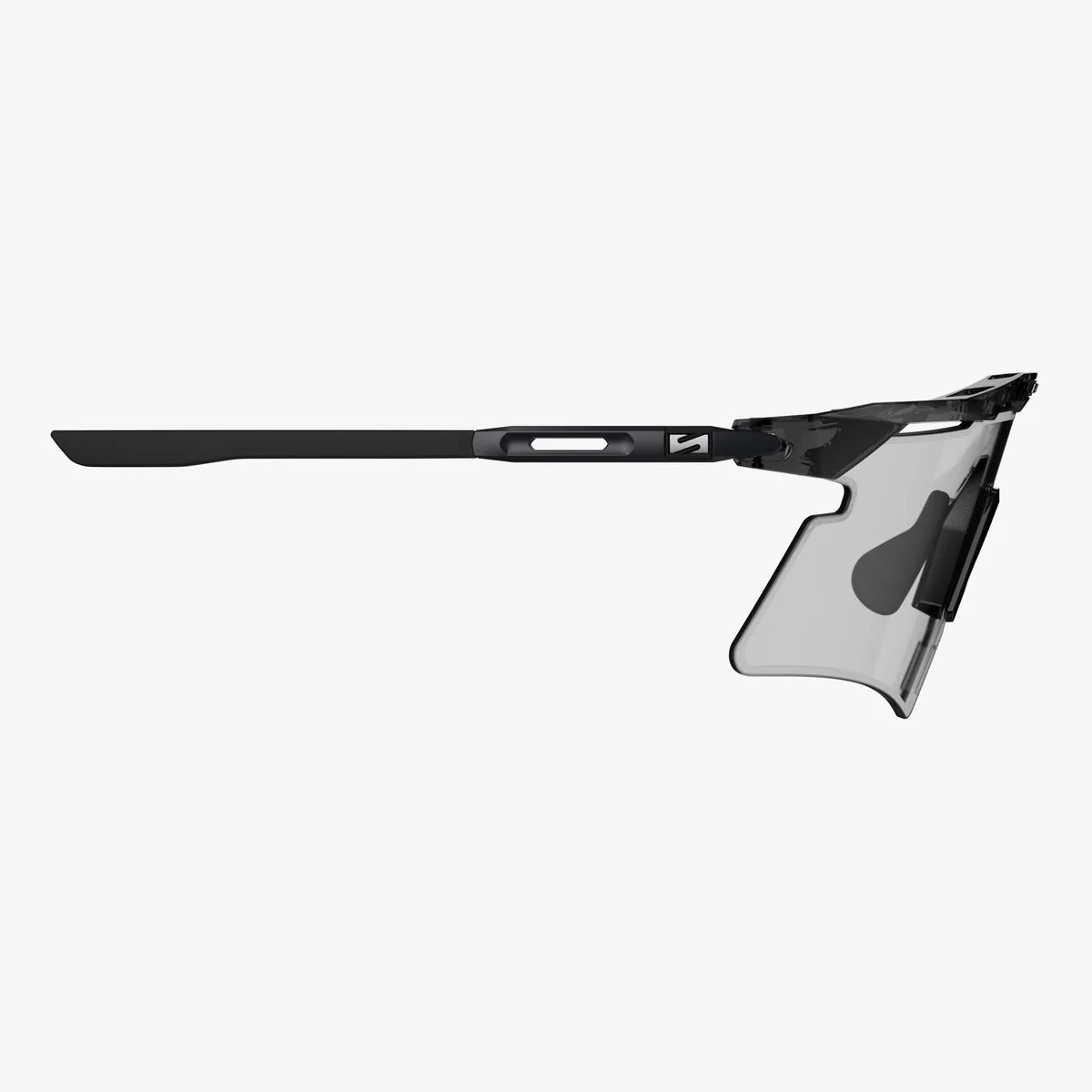 Óculos de sol SCICON AEROSHADE 2.0 TITANIUM Preto Cristal Brilhante Cinzento Lentes Fotocromáticas