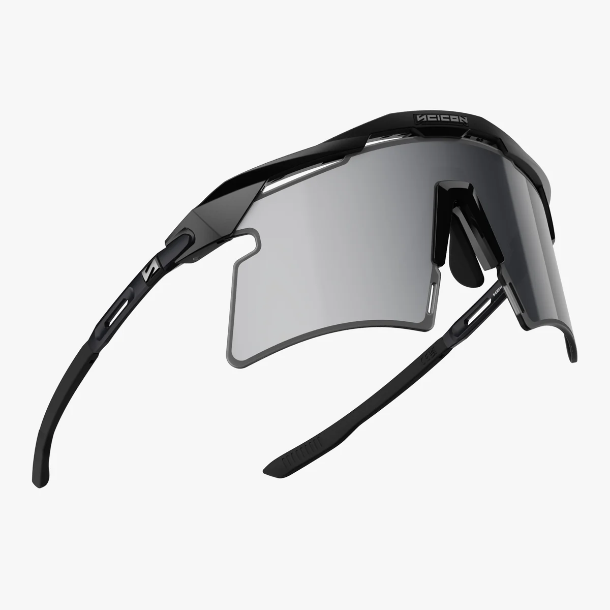 SCICON AEROSHADE 2.0 TITANIUM Glasses Matt Black Multimirror Silver + Pink Lens