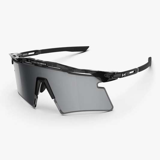 SCICON AEROSHADE 2.0 TITANIUM Glasses Black Crystal Gloss Multimirror Silver + Pink Lens